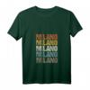 Damen Milano Vintage Retro Souvenir T-Shirt mit V-Ausschnitt – Perfekt für Mailand-Liebhaber & Italienfans
