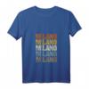 Damen Milano Vintage Retro Souvenir T-Shirt mit V-Ausschnitt – Perfekt für Mailand-Liebhaber & Italienfans