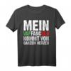 Vaffanculo Italienische Flagge Sizilien T-Shirt - Humorvolles Geschenk für Italienliebhaber und Sizilien-Fans