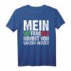 Vaffanculo Italienische Flagge Sizilien T-Shirt - Humorvolles Geschenk für Italienliebhaber und Sizilien-Fans