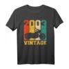 18. Geburtstag Geschenk 2003 Vintage Motorrad T-Shirt für Damen und Herren – Retro Outfit für den besonderen Tag