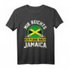 Jamaika Sommer T-Shirt - Lustiges Urlaubsoutfit für Karibikreise, Strand & Meer, mit Spruch 'Ich fliege nach Jamaica'