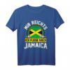 Jamaika Sommer T-Shirt - Lustiges Urlaubsoutfit für Karibikreise, Strand & Meer, mit Spruch 'Ich fliege nach Jamaica'