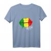 Reggae Kleidung für Damen mit Rastafari-Flagge und Lippenmotiv - Stylisches Tank Top für Festivals, Strand & Sommerurlaub