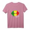 Reggae Kleidung für Damen mit Rastafari-Flagge und Lippenmotiv - Stylisches Tank Top für Festivals, Strand & Sommerurlaub