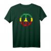 Rasta Roots Reggae Music Flower Power Party Raglan - Perfektes Geschenk für Rastafari und Reggae Fans zum Geburtstag