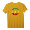 Rasta Roots Reggae Music Flower Power Party Raglan - Perfektes Geschenk für Rastafari und Reggae Fans zum Geburtstag