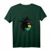 Rasta T-Shirt mit äthiopischer Flagge & jamaikanischen Wurzeln - Reggae Roots Rastafarian Kleidung für Männer & Frauen