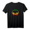 Reggae Kopfhörer Puls Frequenz Herzschlag Jamaika T-Shirt – Geschenkidee für Musik- und Reggae-Fans, Festival & Party Style