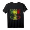 Reggae Jamaika Rastafari T-Shirt mit Palmen - Perfekt für Rasta Fans, Dub & Reggaeton Liebhaber, Geschenkidee für Musik und Kultur