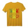 Reggae Jamaika Rastafari T-Shirt mit Palmen - Perfekt für Rasta Fans, Dub & Reggaeton Liebhaber, Geschenkidee für Musik und Kultur