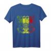 Reggae Jamaika Rastafari T-Shirt mit Palmen - Perfekt für Rasta Fans, Dub & Reggaeton Liebhaber, Geschenkidee für Musik und Kultur