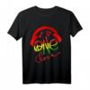 Jamaika One Love Reggae T-Shirt mit Flagge – Vintage Karibik Musik & Pride Design für Fans und Reiseliebhaber