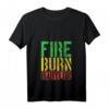 Damen Rastafari Reggae Musik Jamaika Rasta Geschenk T-Shirt mit V-Ausschnitt - Cooles Design für Rasta People & Jamaika-Liebhaber