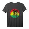 Reggae Musik Logo Vintage Reaggae Retro T-Shirt – Perfekt für Jamaika-Reisen, Rastafari Fans und als Geschenkidee