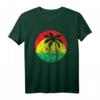 Reggae Musik Logo Vintage Reaggae Retro T-Shirt – Perfekt für Jamaika-Reisen, Rastafari Fans und als Geschenkidee