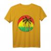 Reggae Musik Logo Vintage Reaggae Retro T-Shirt – Perfekt für Jamaika-Reisen, Rastafari Fans und als Geschenkidee