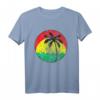 Reggae Musik Logo Vintage Reaggae Retro T-Shirt – Perfekt für Jamaika-Reisen, Rastafari Fans und als Geschenkidee