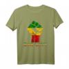 One Love Reggae Fist Rasta T-Shirt – Jamaika Rastafari, Reggae Musik & Dreadlocks für Rastafari-Fans & Jamaika-Liebhaber