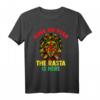 Rastafari Shirt Geschenk für Raggea Reggaeton, Lion Löwe, Jamaika Flagge – Perfekt für Rastafari- und Reggae-Fans