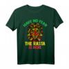 Rastafari Shirt Geschenk für Reggae & Reggaeton Fans - Jamaika Flagge & Löwe T-Shirt für Jah-Männer & Dreadlocks-Liebhaber