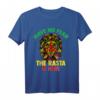 Rastafari Shirt Geschenk für Reggae & Reggaeton Fans - Jamaika Flagge & Löwe T-Shirt für Jah-Männer & Dreadlocks-Liebhaber