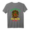 Rastafari Shirt Geschenk für Reggae & Reggaeton Fans - Jamaika Flagge & Löwe T-Shirt für Jah-Männer & Dreadlocks-Liebhaber