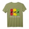 Reggae Music Three Little Birds Quote T-Shirt – Lustiges Bird Lover Geschenk für Musik- und Vogelenthusiasten, Marley & Jamaika Fans