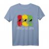 Reggae Music Three Little Birds Quote T-Shirt – Lustiges Bird Lover Geschenk für Musik- und Vogelenthusiasten, Marley & Jamaika Fans