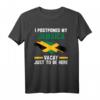 Jamaika T-Shirt mit Spruch 'Ich habe meinen Jamaika-Urlaub verschoben, nur um hier zu sein' – Humorvolles Design für Jamaika-Liebhaber