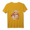 Kawaii Katze isst Ramen Suppe T-Shirt – Süßes Japanisches Tiermotiv für Katzen- und Japan-Fans