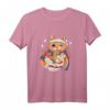 Kawaii Katze isst Ramen Suppe T-Shirt – Süßes Japanisches Tiermotiv für Katzen- und Japan-Fans
