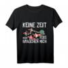 Keine Zeit meine Koi Karpfen züchter Gartenteich T-Shirt – Perfektes Geschenk für Teich- und Fischliebhaber zum Geburtstag, Vatertag, Muttertag oder Weihnachten