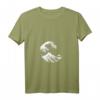 Damen T-Shirt mit großer Welle aus Kanagawa - Japanische Kunst im Vintage-Stil, perfekt als Geschenk für Liebhaber japanischer Kultur und Ukiyo-e Fans
