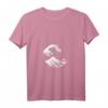Damen T-Shirt mit großer Welle aus Kanagawa - Japanische Kunst im Vintage-Stil, perfekt als Geschenk für Liebhaber japanischer Kultur und Ukiyo-e Fans