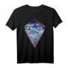 Vaporwave Berge Landschaft T-Shirt – Top of the World Japanischer Otaku Streetwear für Fans der Retro-Ästhetik und Harajuku