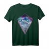 Vaporwave Berge Landschaft T-Shirt – Top of the World Japanischer Otaku Streetwear für Fans der Retro-Ästhetik und Harajuku