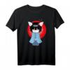 Kokeshi Puppe Kimono Japanische Tradition Glück Katze Kawaii T-Shirt – Perfektes Geschenk für Fans japanischer Kultur, Kawaii & Glücksbringer