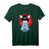 Kokeshi Puppe Kimono Japanische Tradition Glück Katze Kawaii T-Shirt – Perfektes Geschenk für Fans japanischer Kultur, Kawaii & Glücksbringer