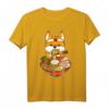 Kawaii Japanischer Anime Shiba Inu Ramen T-Shirt – Niedliches Hunde-Design im Kawaii-Stil für Anime- und Ramen-Fans