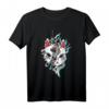Japan Anime Kitsune Maske T-Shirt mit Oni Dämonen & Vaporwave Design – Perfektes Otaku- und Geek-Geschenk für Anime- und Manga-Fans