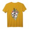 Japan Anime Kitsune Maske T-Shirt mit Oni Dämonen & Vaporwave Design – Perfektes Otaku- und Geek-Geschenk für Anime- und Manga-Fans
