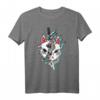 Japan Anime Kitsune Maske T-Shirt mit Oni Dämonen & Vaporwave Design – Perfektes Otaku- und Geek-Geschenk für Anime- und Manga-Fans