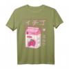 Japanisches Erdbeer Milch Getränk Kawaii Kanji Retro Manga T-Shirt – Exklusives Geschenk für Japan- und Milchliebhaber, perfekt für jeden Anlass