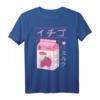 Japanisches Erdbeer Milch Getränk Kawaii Kanji Retro Manga T-Shirt – Exklusives Geschenk für Japan- und Milchliebhaber, perfekt für jeden Anlass