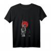 Damen Samurai T-Shirt mit V-Ausschnitt - Japanisches Frauen T-Shirt für Geburtstage, Samurailiebhaber & stilvolle Mode
