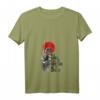 Damen Samurai T-Shirt mit V-Ausschnitt - Japanisches Frauen T-Shirt für Geburtstage, Samurailiebhaber & stilvolle Mode