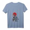 Damen Samurai T-Shirt mit V-Ausschnitt - Japanisches Frauen T-Shirt für Geburtstage, Samurailiebhaber & stilvolle Mode
