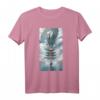 Japan Anime Maske T-Shirt mit Kitsune, Oni & Samurai Motiven – Futuristisches Japan-Design für Manga- und Anime-Fans, Kawaii Monster & Geister Masken