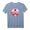 Japan Fußball Supporter Flagge Jersey T-Shirt – Retro Design für Fans, Spieler & Trainer bei internationalen Turnieren